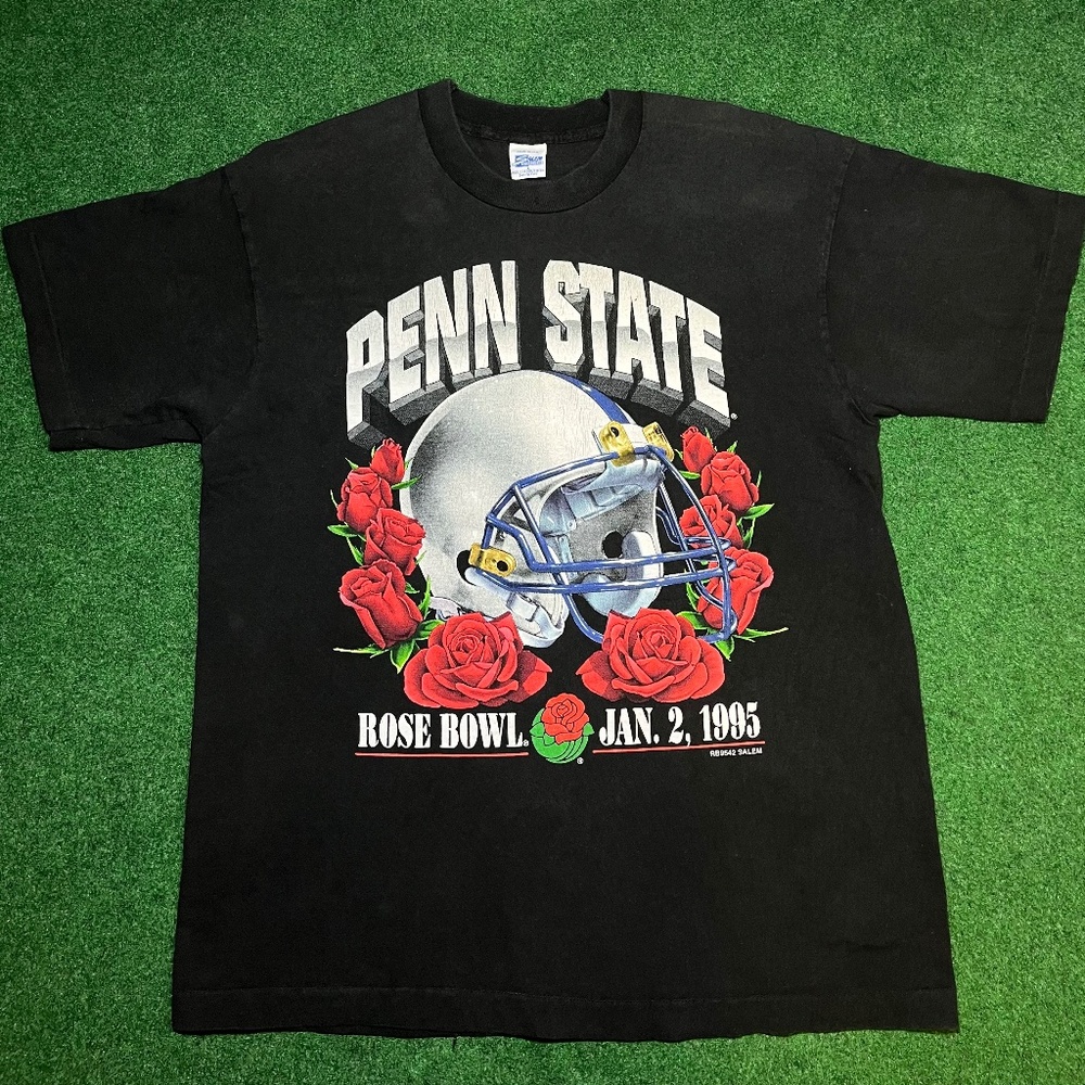 Penn State Rose Bowl 95’ Vintage Salem Sportswear Tee Made in USA - Picture 1 of 5